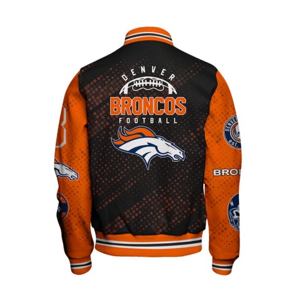 Denver Broncos National Football Conference Unisex Varsity Jacket AMCVJK000056 - Image 3