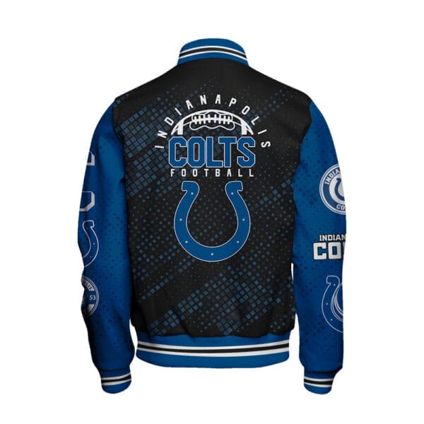 Indianapolis Colts National Football Conference Unisex Varsity Jacket AMCVJK000063 - Image 3