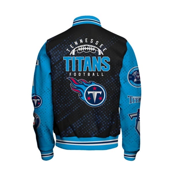 Tennessee Titans National Football Conference Unisex Varsity Jacket AMCVJK000069 - Image 3