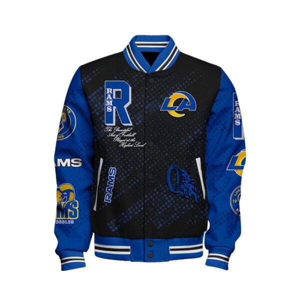 Los Angeles Rams National Football Conference Unisex Varsity Jacket AMCVJK000066 - Image 2
