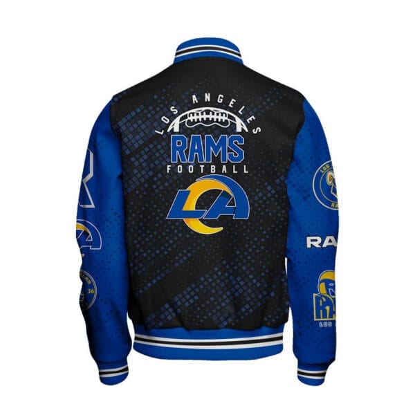 Los Angeles Rams National Football Conference Unisex Varsity Jacket AMCVJK000066 - Image 3