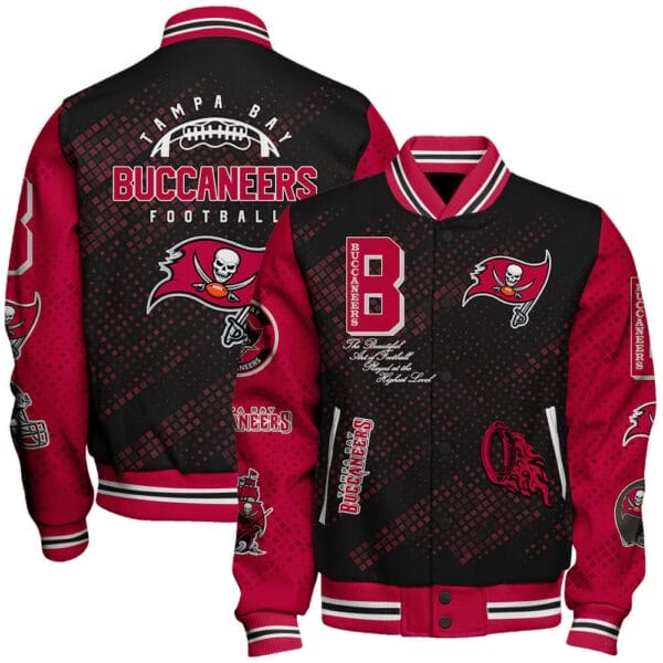 Tampa Bay Buccaneers National Football Conference Unisex Varsity Jacket AMCVJK000068