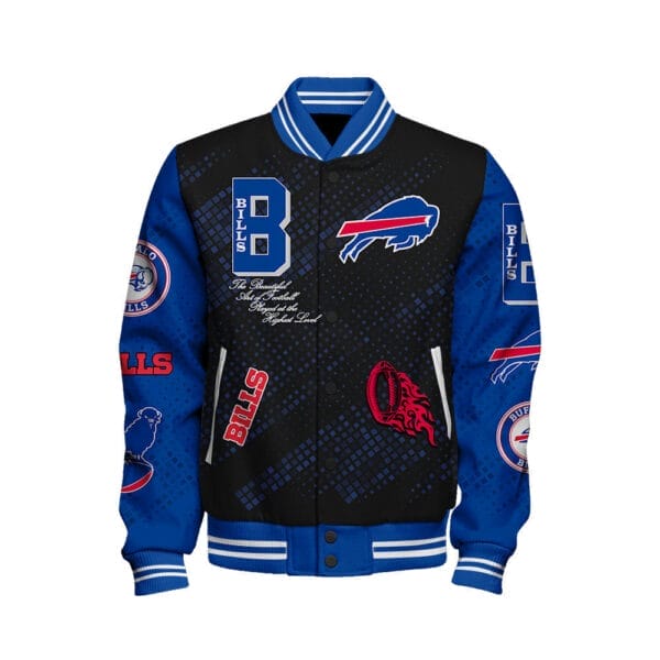 Buffalo Bills National Football Conference Unisex Varsity Jacket AMCVJK000077 - Image 2