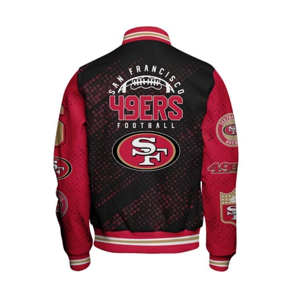 San Francisco 49ers National Football Conference Unisex Varsity Jacket AMCVJK000071 - Image 3