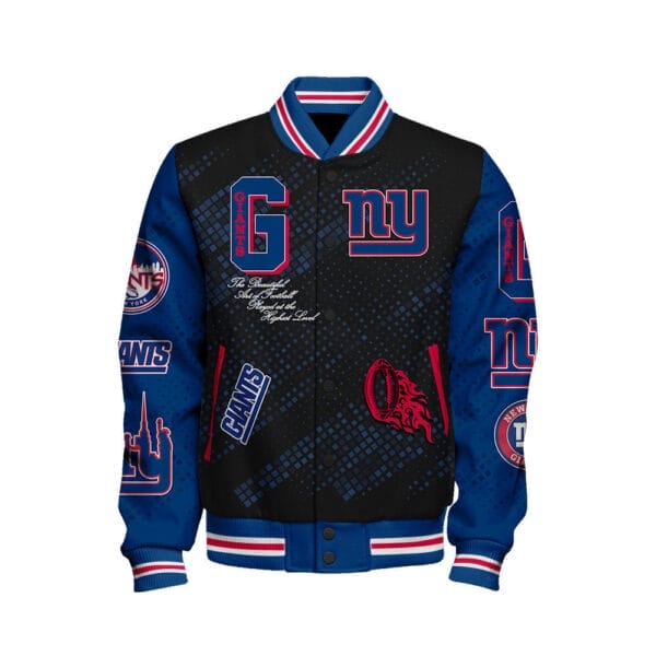 New York Giants National Football Conference Unisex Varsity Jacket AMCVJK000082 - Image 2