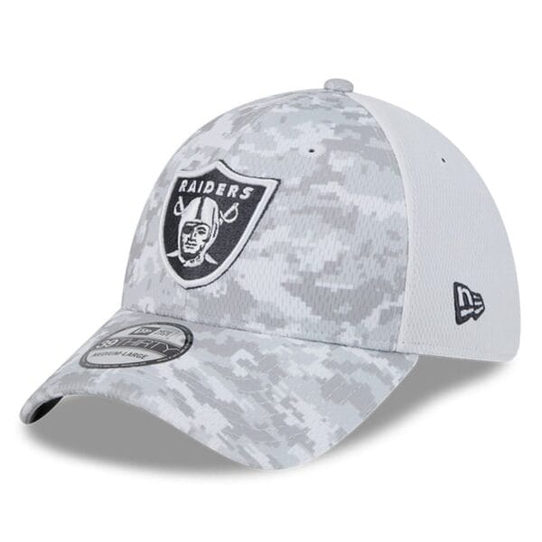 Las Vegas Raiders Arctic Camo 2024 Salute to Service Limited Classic Cap AMCCAP00018 - Image 3