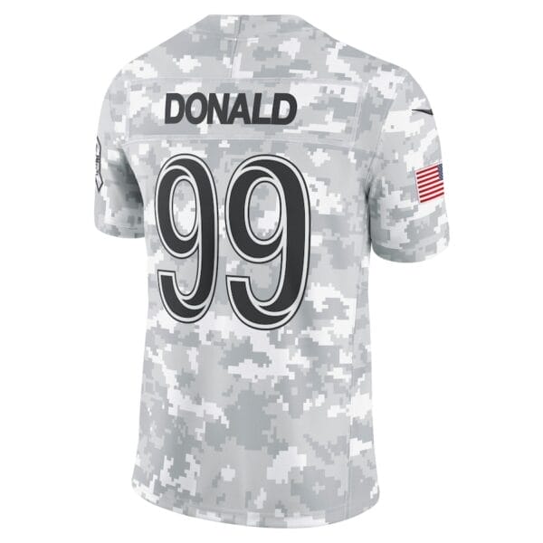 Los Angeles Rams Arctic Camo 2024 Salute to Service Limited Football Jersey AMCVFJ00121 - Image 3