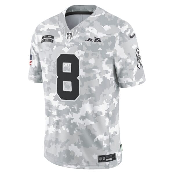 New York Jets Arctic Camo 2024 Salute to Service Limited Football Jersey AMCVFJ00128 - Image 2