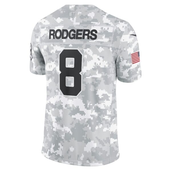 New York Jets Arctic Camo 2024 Salute to Service Limited Football Jersey AMCVFJ00128 - Image 3
