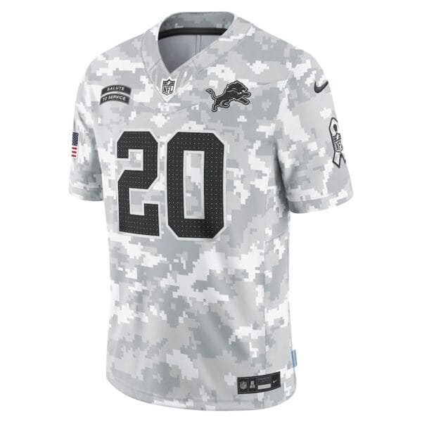 Detroit Lions Arctic Camo 2024 Salute to Service Limited Football Jersey AMCVFJ00110 - Image 2