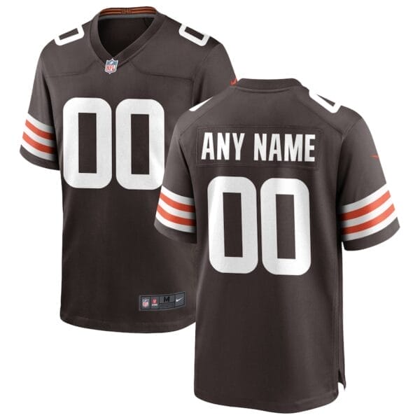 Cleveland Browns Personalized V-neck Football Jersey Sport Gifts For Fan AMCVFJ00019