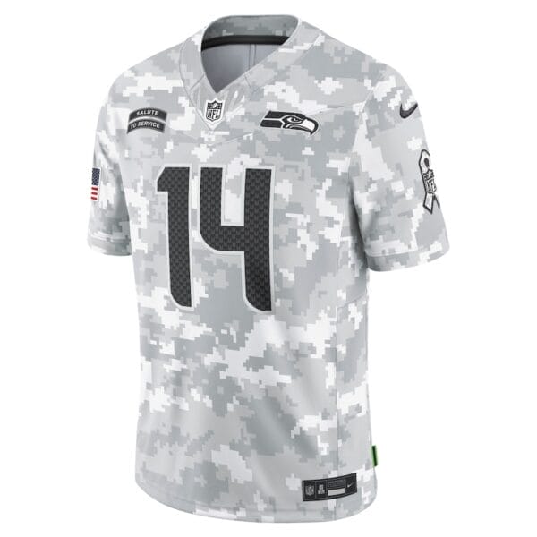 Seattle Seahawks Arctic Camo 2024 Salute to Service Limited Football Jersey AMCVFJ00134 - Image 2