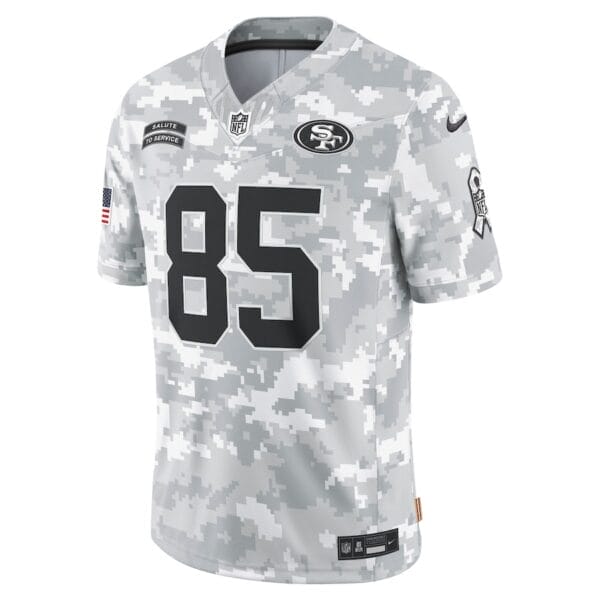 San Francisco 49ers Arctic Camo 2024 Salute to Service Limited Football Jersey AMCVFJ00133 - Image 2