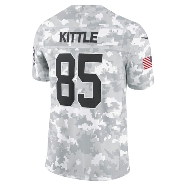 San Francisco 49ers Arctic Camo 2024 Salute to Service Limited Football Jersey AMCVFJ00133 - Image 3