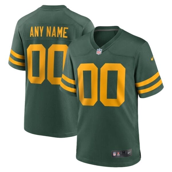 Green Bay Packers Personalized V-neck Football Jersey Sport Gifts For Fan AMCVFJ00034