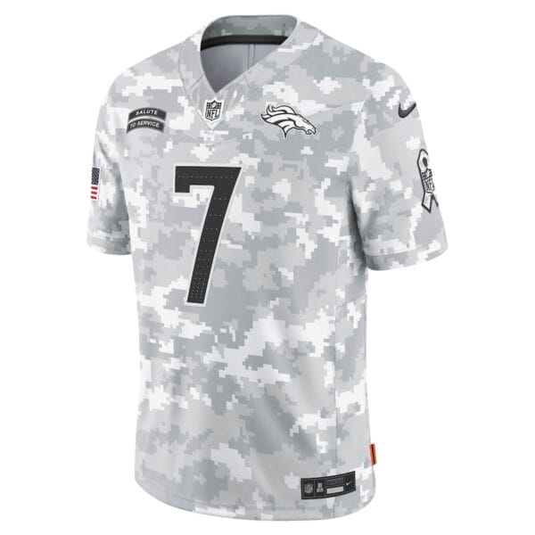 Denver Broncos Arctic Camo 2024 Salute to Service Limited Football Jersey AMCVFJ00109 - Image 2