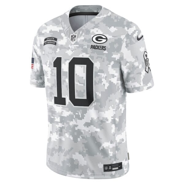 Green Bay Packers Arctic Camo 2024 Salute to Service Limited Football Jersey AMCVFJ00111 - Image 2