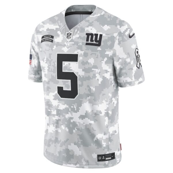 New York Giants Arctic Camo 2024 Salute to Service Limited Football Jersey AMCVFJ00127 - Image 2