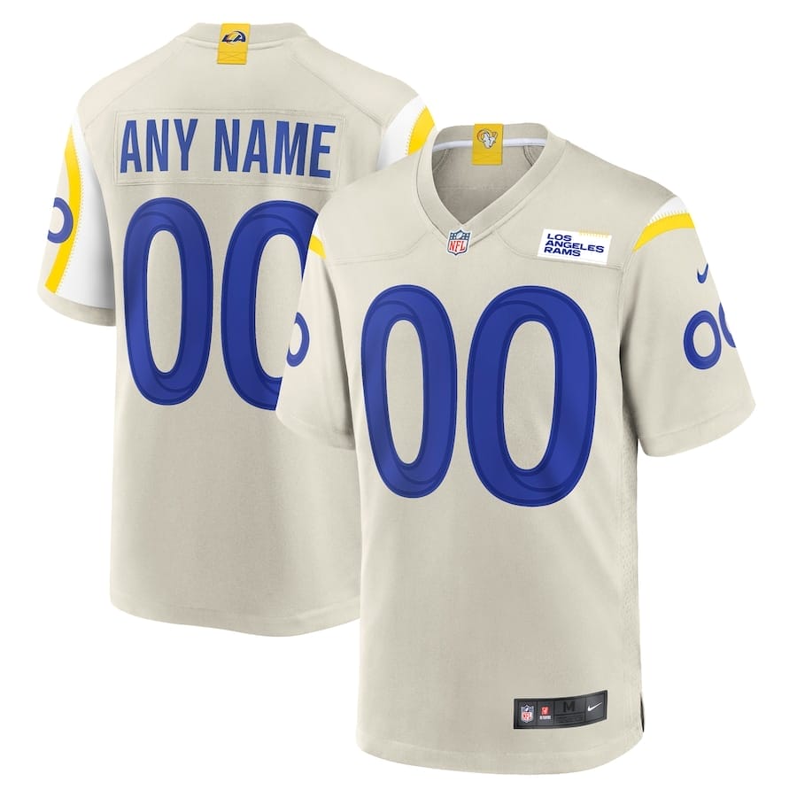 Los Angeles Rams Personalized V-neck Football Jersey Sport Gifts For Fan AMCVFJ00052