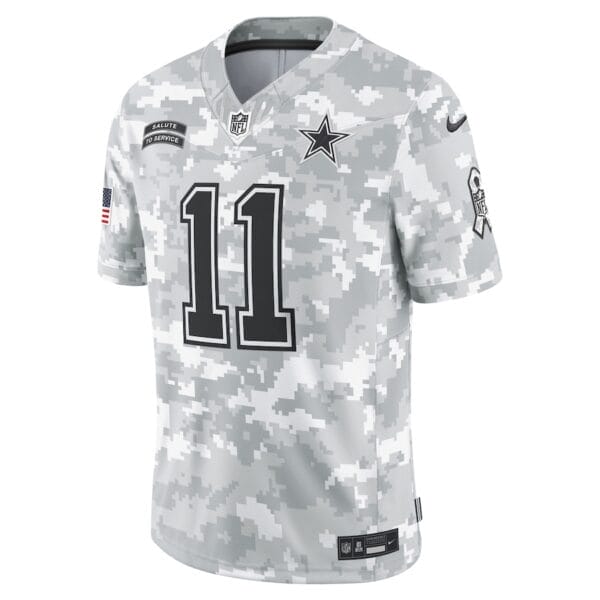 Dallas Cowboys Arctic Camo 2024 Salute to Service Limited Football Jersey AMCVFJ00107 - Image 2