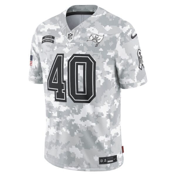 Tampa Bay Buccaneers Arctic Camo 2024 Salute to Service Limited Football Jersey AMCVFJ00135 - Image 2
