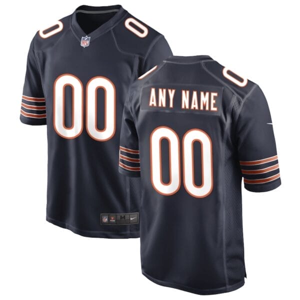 Chicago Bears Personalized V-neck Football Jersey Sport Gifts For Fan AMCVFJ00015