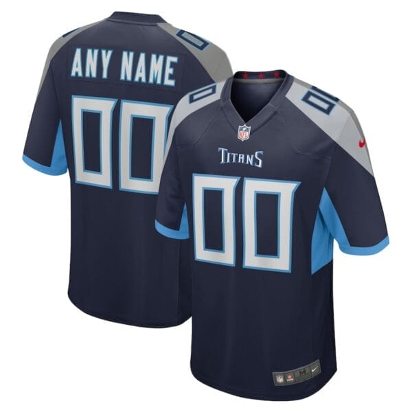 Tennessee Titans Personalized V-neck Football Jersey Sport Gifts For Fan AMCVFJ00096