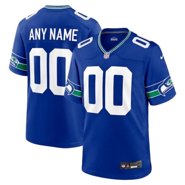 Seattle Seahawks Personalized V-neck Football Jersey Sport Gifts For Fan AMCVFJ00085