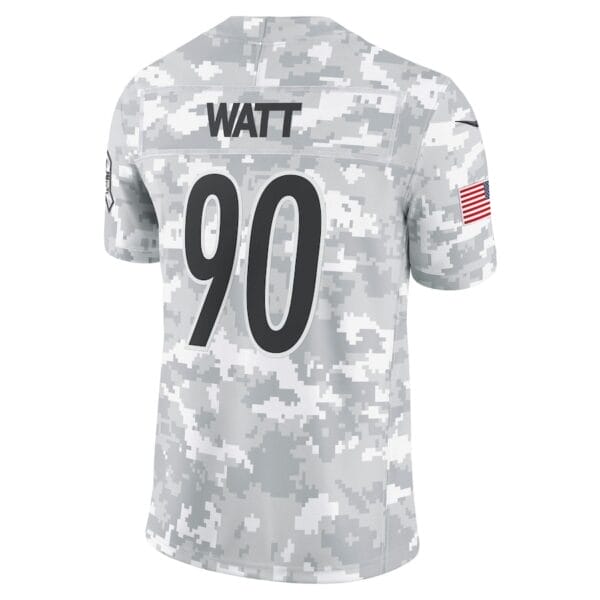 Pittsburgh Steelers Arctic Camo 2024 Salute to Service Limited Football Jersey AMCVFJ00130 - Image 3
