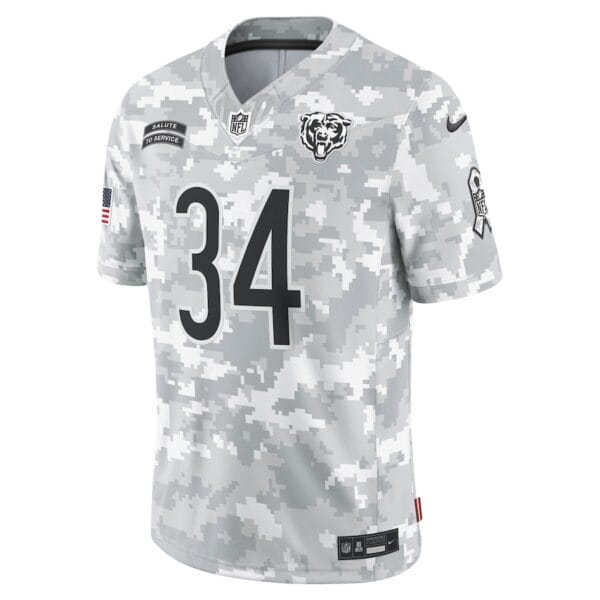 Chicago Bears Arctic Camo 2024 Salute to Service Limited Football Jersey AMCVFJ00104 - Image 2