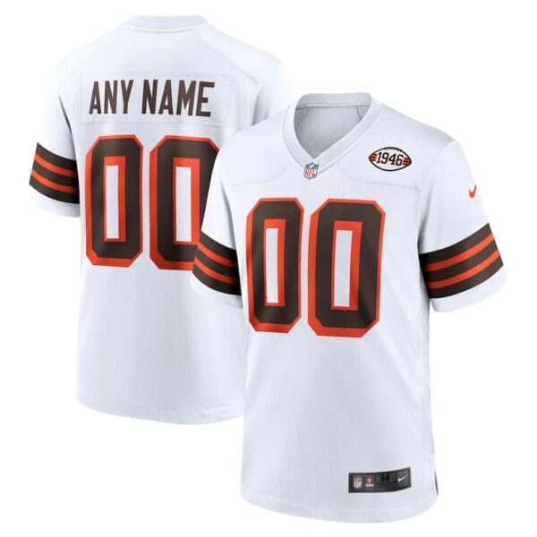 Cleveland Browns Personalized V-neck Football Jersey Sport Gifts For Fan AMCVFJ00020