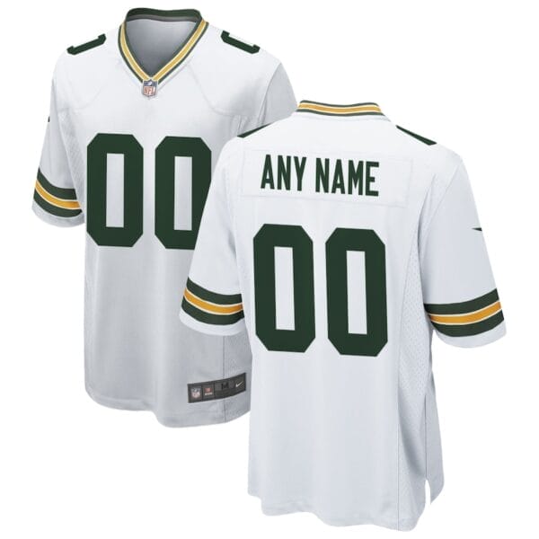 Green Bay Packers Personalized V-neck Football Jersey Sport Gifts For Fan AMCVFJ00032