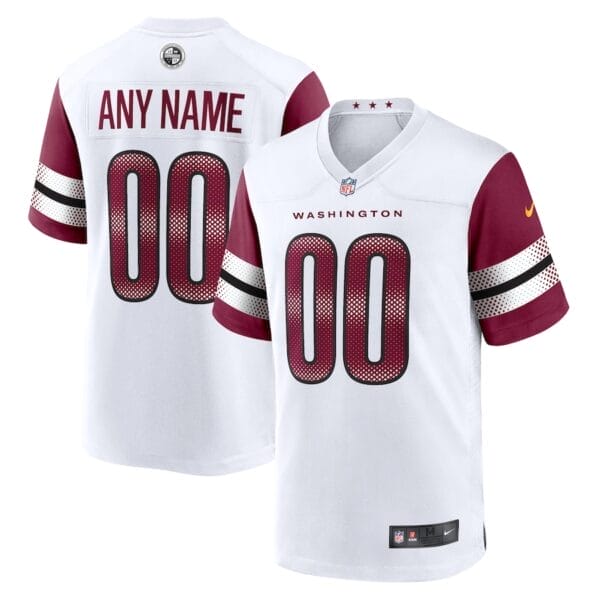 Washington Commanders Personalized V-neck Football Jersey Sport Gifts For Fan AMCVFJ00098