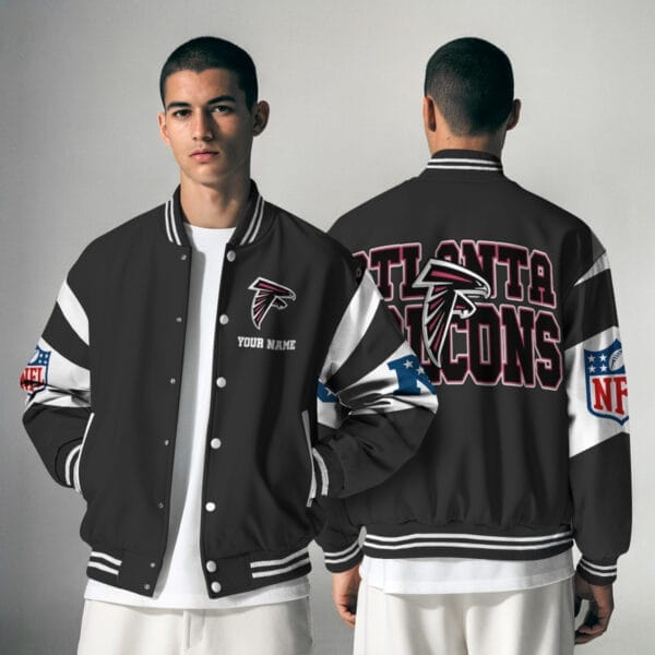 Atlanta Falcons National Football Conference Unisex Varsity Jacket Limited Edition AMCVJK0000099 - Image 5