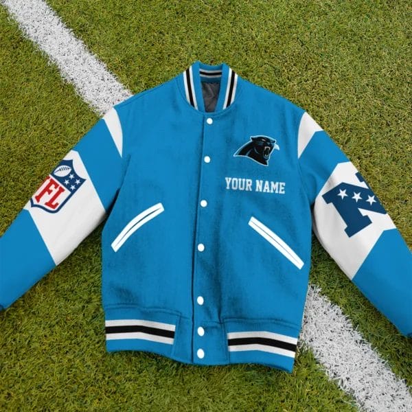 Carolina Panthers National Football Conference Unisex Varsity Jacket Limited Edition AMCVJK0000100 - Image 2