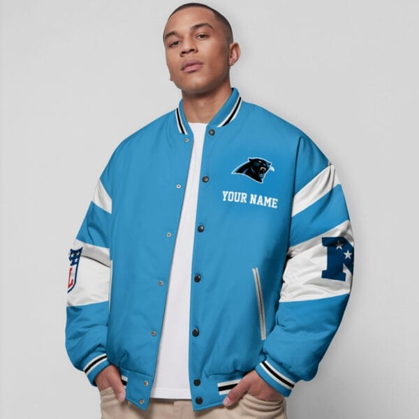 Carolina Panthers National Football Conference Unisex Varsity Jacket Limited Edition AMCVJK0000100 - Image 4