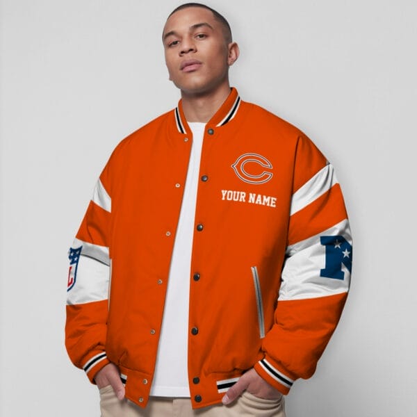 Chicago Bears National Football Conference Unisex Varsity Jacket Limited Edition AMCVJK0000101 - Image 5
