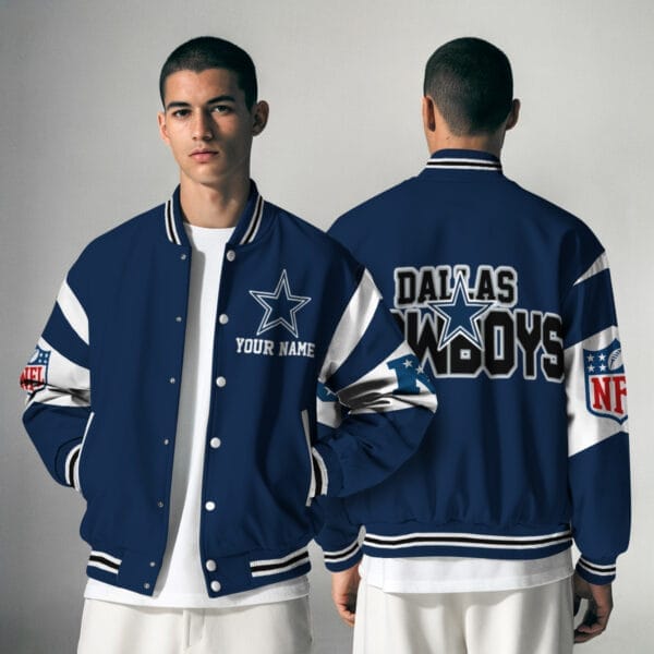 Dallas Cowboys National Football Conference Unisex Varsity Jacket Limited Edition AMCVJK0000102 - Image 5
