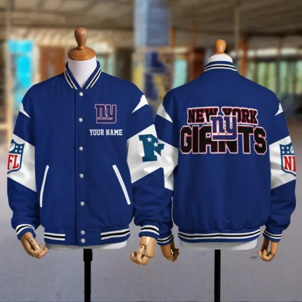 New York Giants Patriots National Football Conference Unisex Varsity Jacket Limited Edition AMCVJK0000108 - Image 2