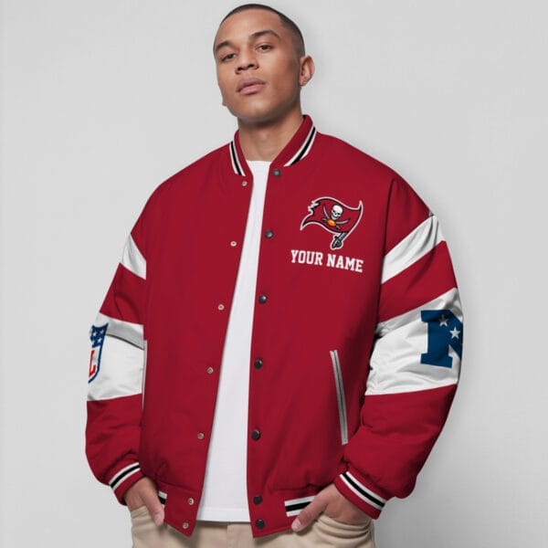 Tampa Bay Buccaneers National Football Conference Unisex Varsity Jacket Limited Edition AMCVJK0000112 - Image 5