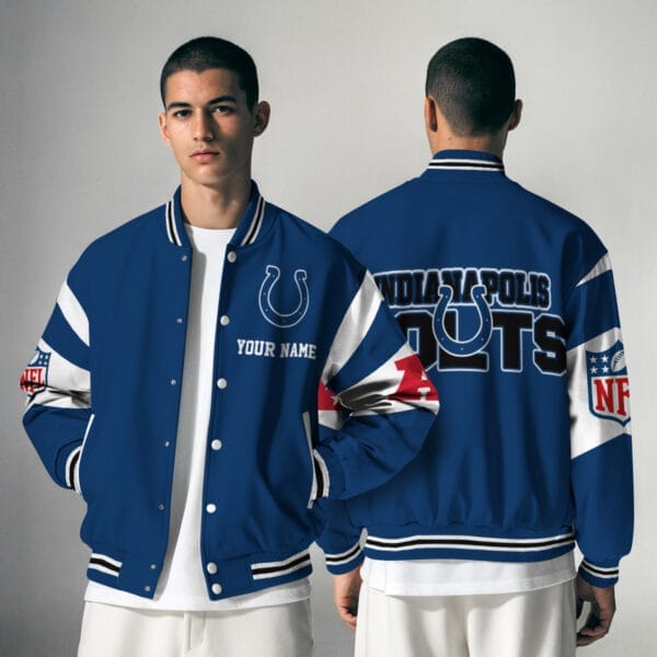 Indianapolis Colts National Football Conference Unisex Varsity Jacket Limited Edition AMCVJK0000120 - Image 5