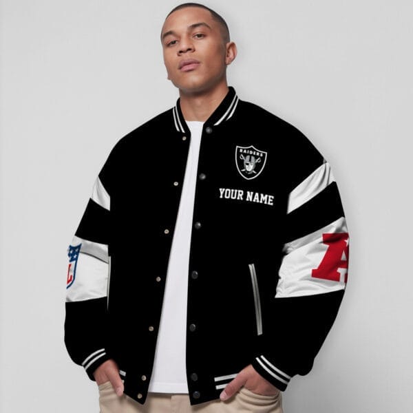 Las Vegas Raiders National Football Conference Unisex Varsity Jacket Limited Edition AMCVJK0000123