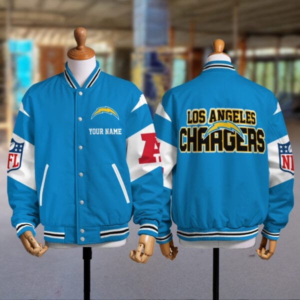 Los Angeles Chargers National Football Conference Unisex Varsity Jacket Limited Edition AMCVJK0000124 - Image 2