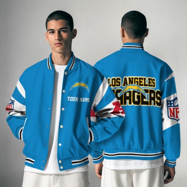 Los Angeles Chargers National Football Conference Unisex Varsity Jacket Limited Edition AMCVJK0000124