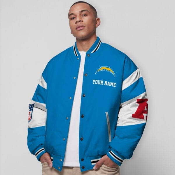 Los Angeles Chargers National Football Conference Unisex Varsity Jacket Limited Edition AMCVJK0000124 - Image 5