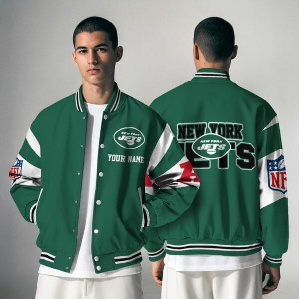New York Jets National Football Conference Unisex Varsity Jacket Limited Edition AMCVJK0000127