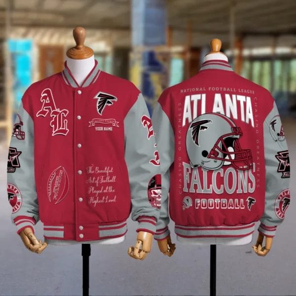 Atlanta Falcons National Football Conference Unisex Varsity Jacket Limited Edition AZTAVJK0000131 - Image 5