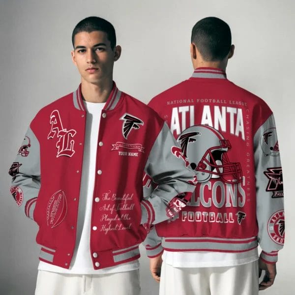 Atlanta Falcons National Football Conference Unisex Varsity Jacket Limited Edition AZTAVJK0000131 - Image 4