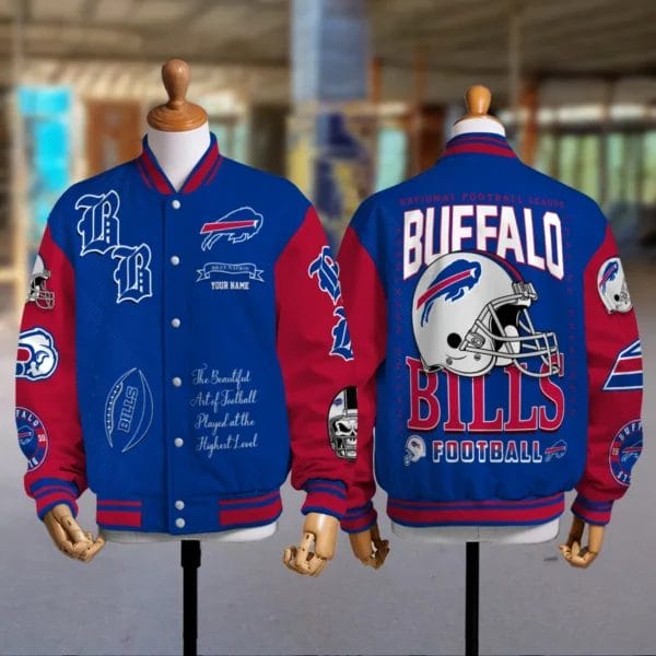 Buffalo Bills National Football Conference Unisex Varsity Jacket Limited Edition AZTAVJK0000147 - Image 5