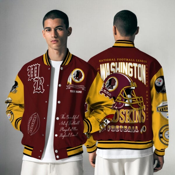 Washington Redskins National Football Conference Unisex Varsity Jacket Limited Edition AZTAVJK0000162 - Image 4